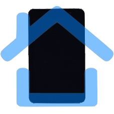 Модуль (матрица + тачскрин) для Asus MeMO Pad 7 ME176 черный c рамкой