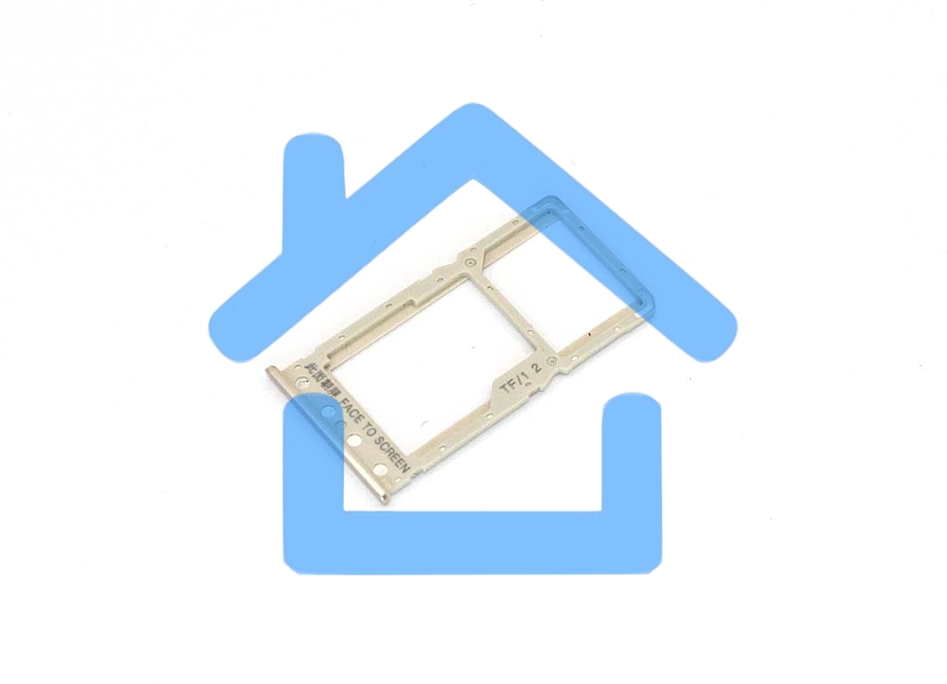 Лоток для SIM-карты Xiaomi Redmi 6 золотой