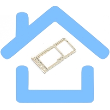 Лоток для SIM-карты Xiaomi Redmi 6 золотой