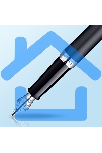 Ручка перьевая Waterman Hemisphere (CWS0920810) Matte Black CT F сталь нержавеющая, подарочная коробка