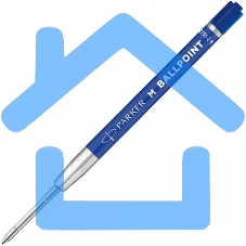 Стержень шариковый Parker QuinkFlow Basic Z09 (CW2166550) M 1мм, синие чернила, без упаковки