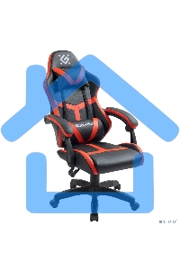 Кресло игровое Defender Synergy черный/Красный, класс 3, PU