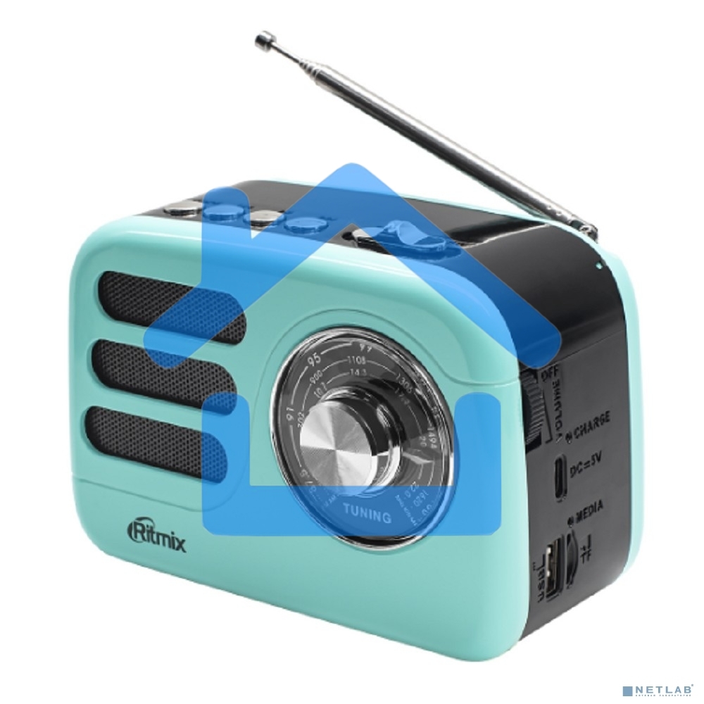 Радиоприемник Ritmix RPR-033 AZURE