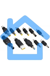 Блок питания Buro BUM-1129М120 ручной 120W 12V-20V 11-connectors 1xUSB 1A от бытовой электросети