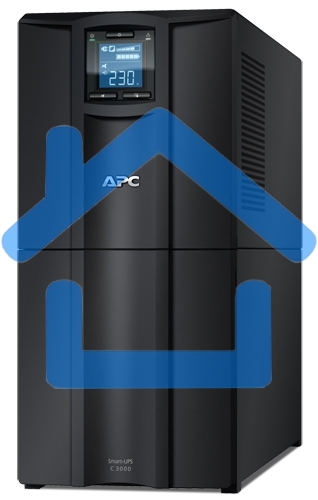 Источник бесперебойного питания APC Smart-UPS C SMC3000I 2100Вт 3000ВА черный