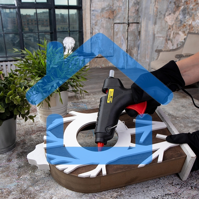 Пистолет клеевой PROconnect 12-0104, 60 Вт, ø11мм, блистер