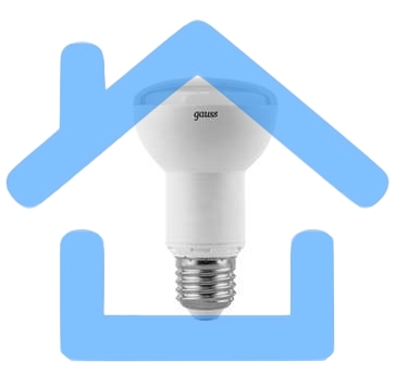 Лампа светодиодная Gauss 106002109LED Reflector R63 E27 9W 2700K