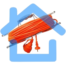 Удлинитель UNIVersal УШ-6 IP-54 рамка ПВС 2x0,75 30м 9632018