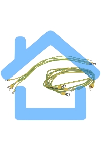 Комплект проводов заземления 50 cм - 6шт; 80 cм - 3шт ITK