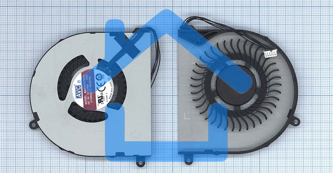 Вентилятор (кулер) для ноутбука Lenovo ThinkPad Edge E550C E550 E555