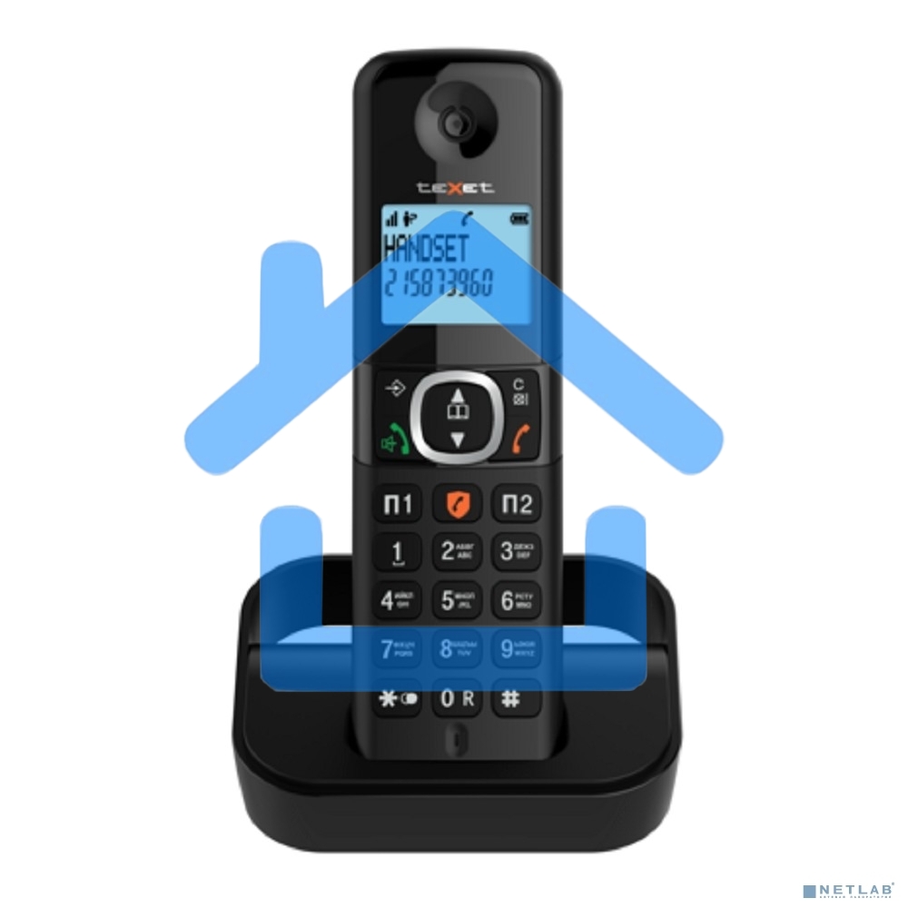Телефон беспроводной TEXET TX-D5605A черный