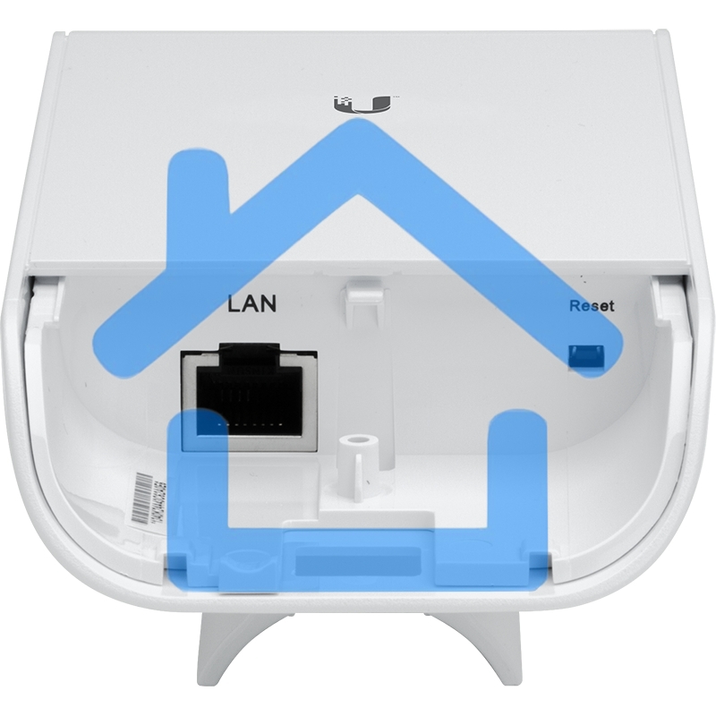 Точка доступа UBIQUITI LocoM2(EU) Wi-Fi и AirMAX. 802.11g/n, интегрированная антенна 8 дБ (45°*45°),10/100 RJ45 Ethernet