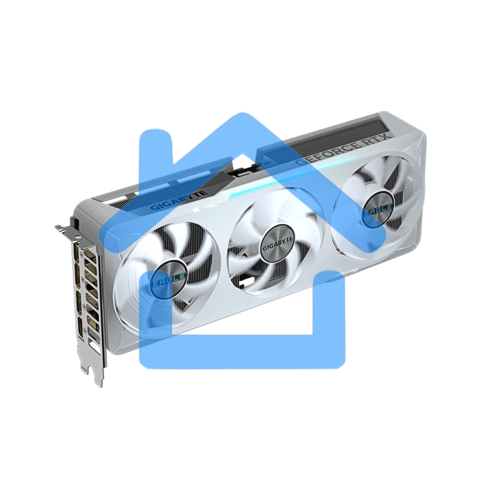 Видеокарта Gigabyte PCI-E GV-N5070EAGLEOC ICE-12GD 1.0 NVIDIA GeForce RTX 5070 12Gb 192bit GDDR7 2805/28000 HDMIx1 DPx3 HDCP Ret