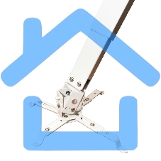 Моторизованный потолочный лифт для проектора 100см, цв. белый