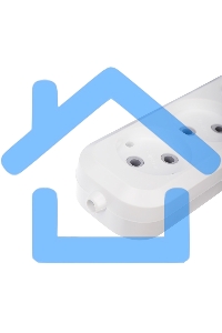 Колодка Rexant 3 гнезда без заземления