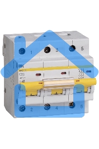 Выключатель автоматический модульный 3п C 25А 10кА ВА47-100 ИЭК MVA40-3-025-C