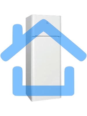 Холодильник Indesit TIA 16 белый двухкамерный 245/51л морозилка сверху