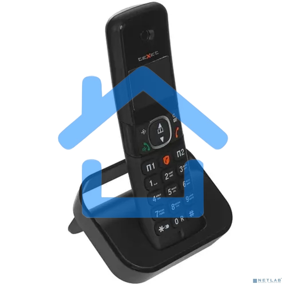 Телефон беспроводной TEXET TX-D5605A черный