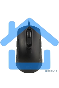 Мышь проводная Harper Gaming Kickback GM-P05 черный, 10000 dpi, USB, кнопки - 8