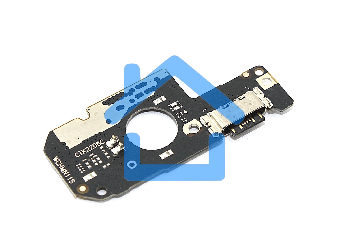 Нижняя плата с разъемом зарядки и микрофоном для Xiaomi Pocophone M4 Pro 4G