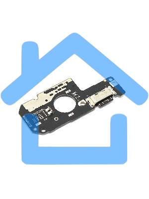 Нижняя плата с разъемом зарядки и микрофоном для Xiaomi Pocophone M4 Pro 4G