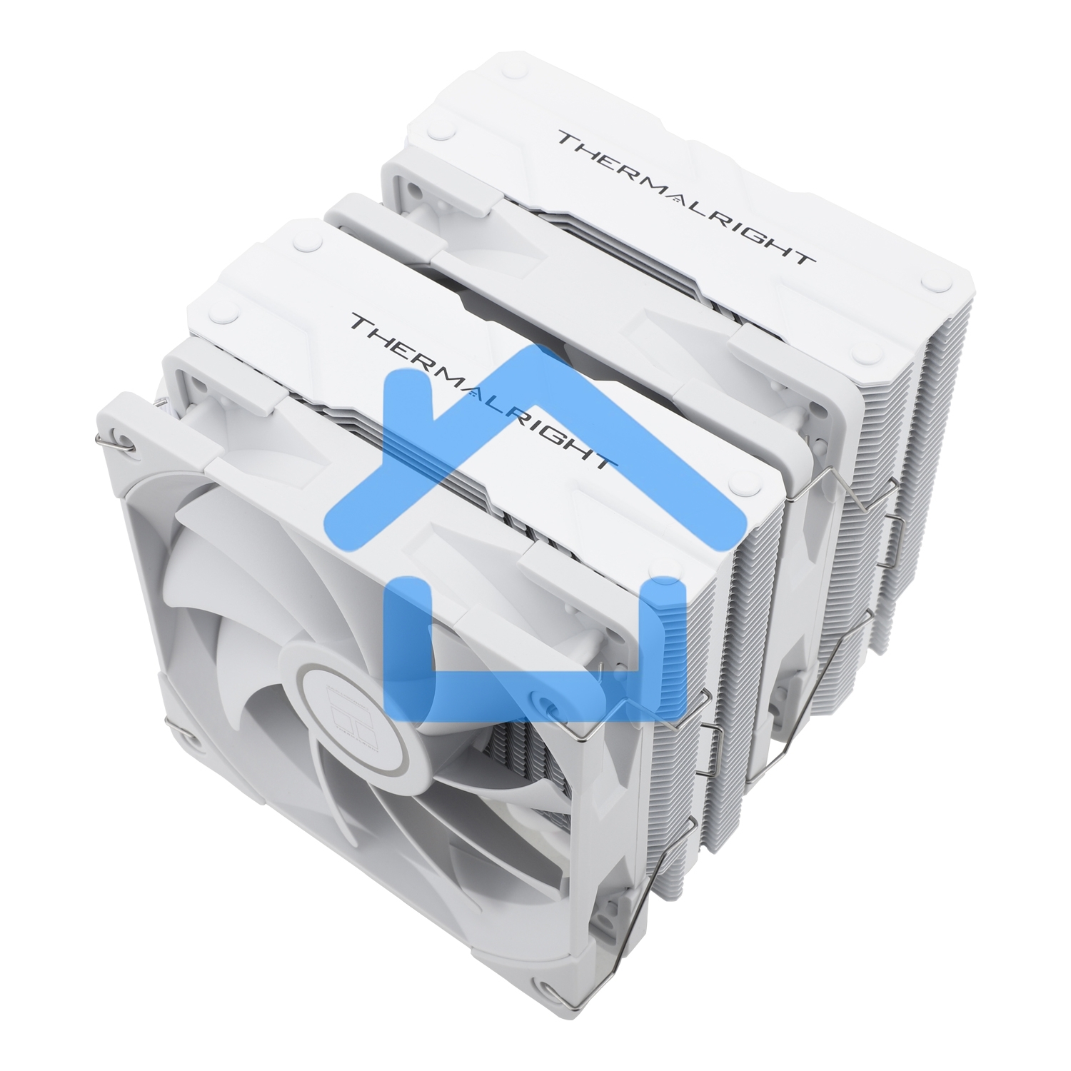 Кулер для процессора Thermalright Peerless Assassin 120 белый (4-pin PWM, 157мм, Ni/CU, 6x6мм, 2x120мм, 66.17CFM, 25.6dBA, 1550RPM, S: 1700, 1200, 20XX, 115X, AM5, AM4)