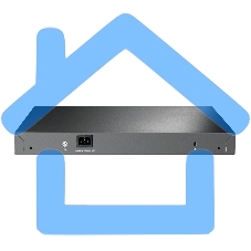 Коммутатор TP-Link 24-port Gigabit Managed PoE switch with 4 10G SFP+ ports, support 802.3af/at PoE, 1 console port, 19-inch rack mount, support L2/L2+ features.