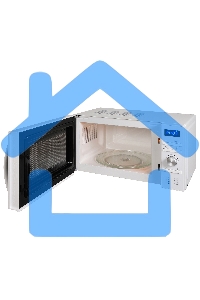 Микроволновая печь Hyundai HYM-D3027 белый, 20 л, 700 Вт, переключатели - поворотный механизм/кнопки