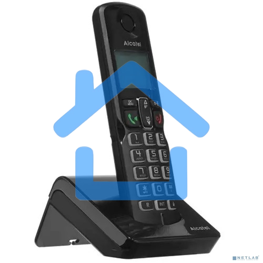 Радиотелефон ALCATEL S250 RU черный