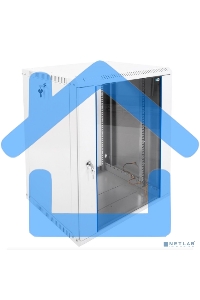 Шкаф телеком. настенный разборный 15U (600х520) дверь стекло (ШРН-Э-15.500) (1 коробка)