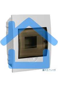 Бокс ЩРВ-П-6 мод. встраив. пластик IP41 GENERICA IEK MKP12-V-06-41-G