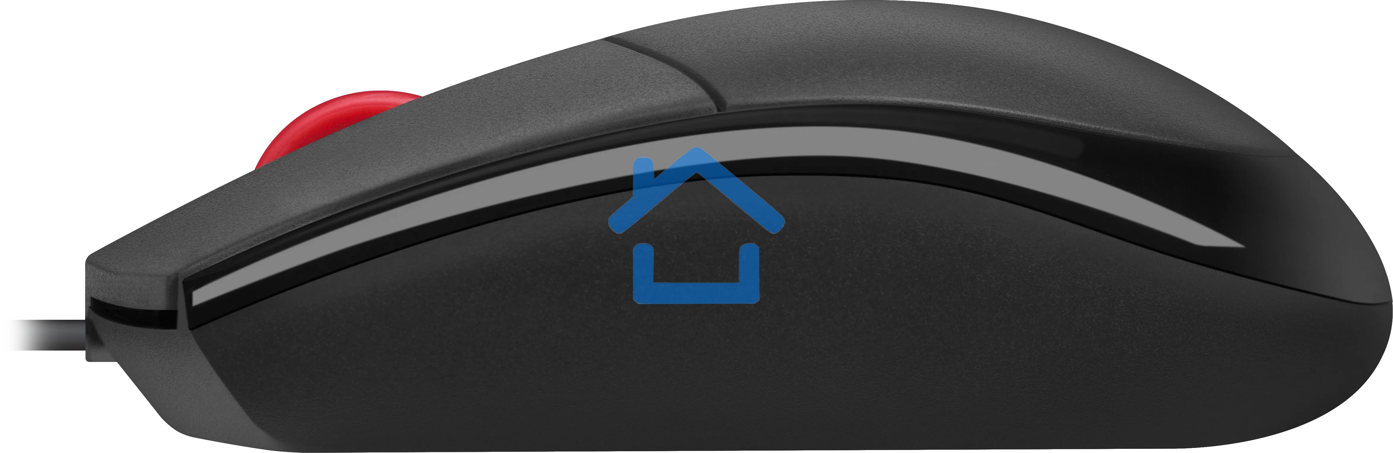 Мышь проводная Defender Delta MM-523 черный, 1000 dpi, USB, кнопки - 3