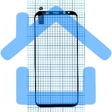 Защитное стекло 3D для Samsung G955F (S8+) черный