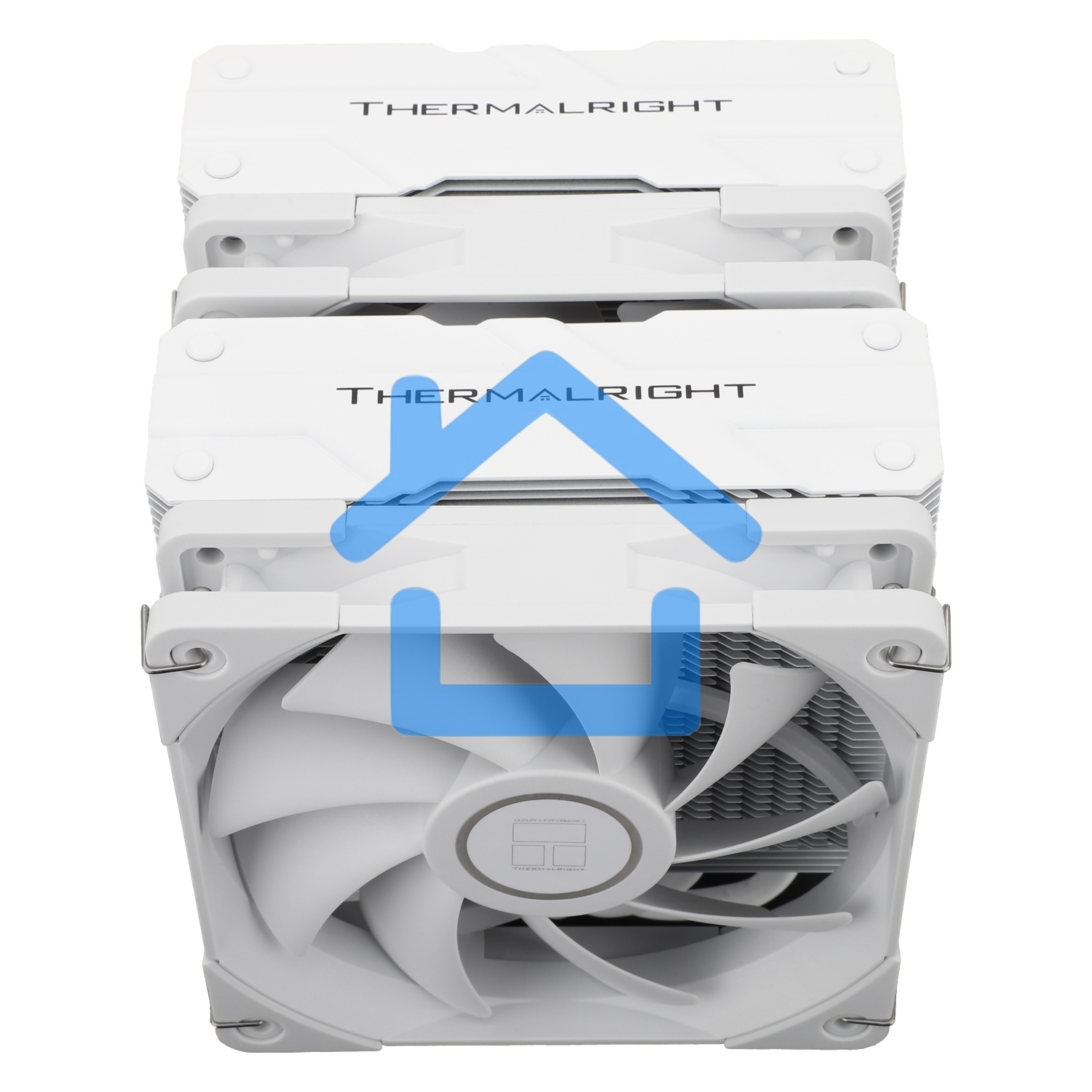 Кулер для процессора Thermalright Peerless Assassin 120 белый (4-pin PWM, 157мм, Ni/CU, 6x6мм, 2x120мм, 66.17CFM, 25.6dBA, 1550RPM, S: 1700, 1200, 20XX, 115X, AM5, AM4)