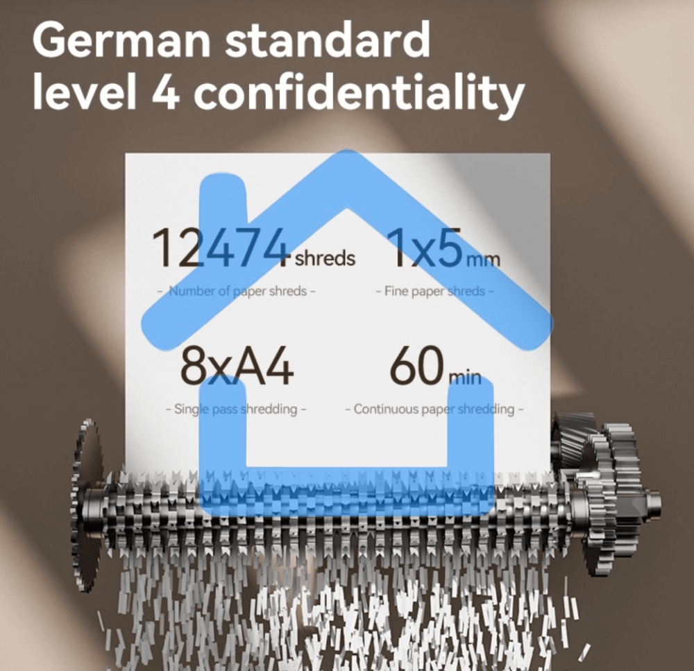 Уничтожитель бумаги Deli Шредер ET098