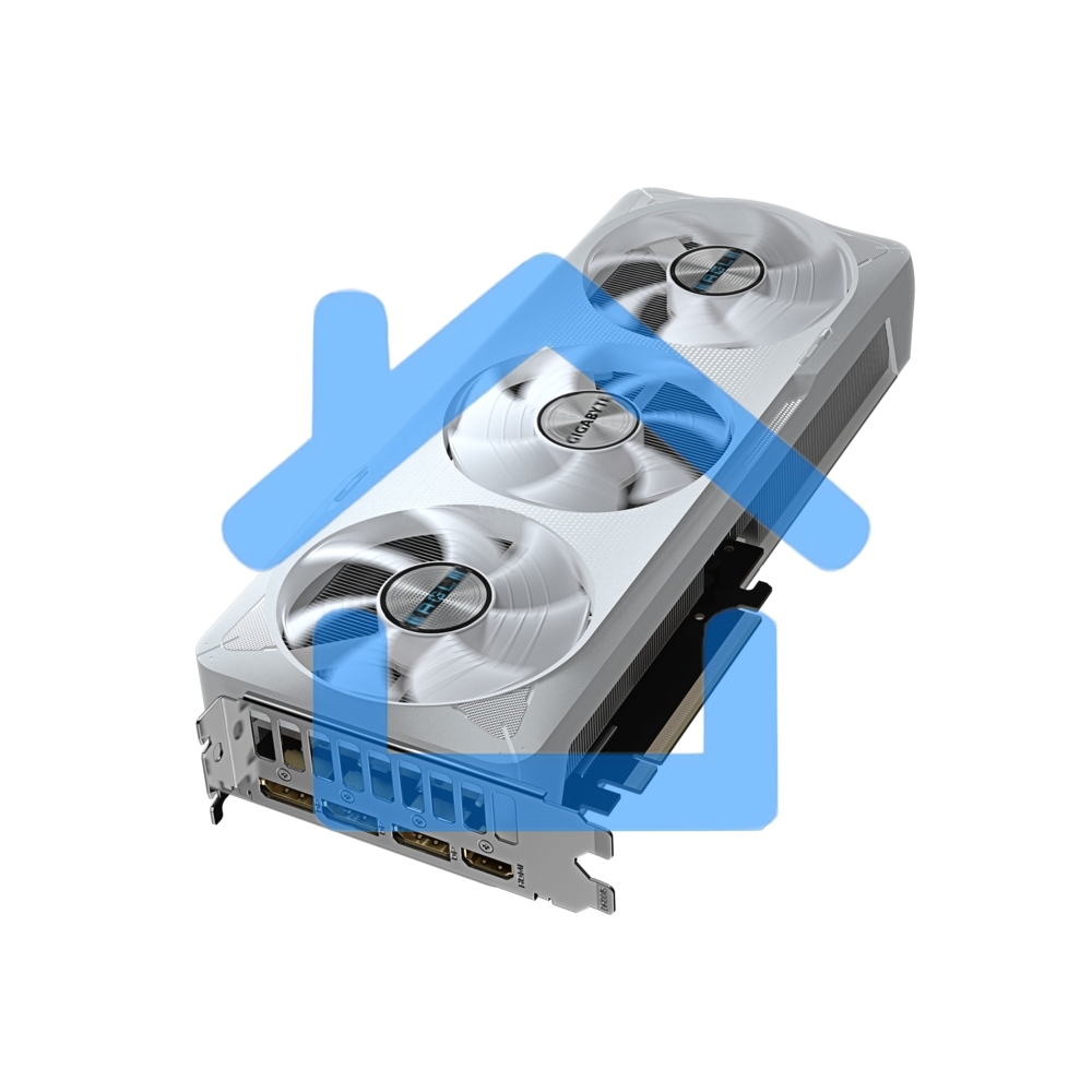 Видеокарта Gigabyte PCI-E GV-N5070EAGLEOC ICE-12GD 1.0 NVIDIA GeForce RTX 5070 12Gb 192bit GDDR7 2805/28000 HDMIx1 DPx3 HDCP Ret