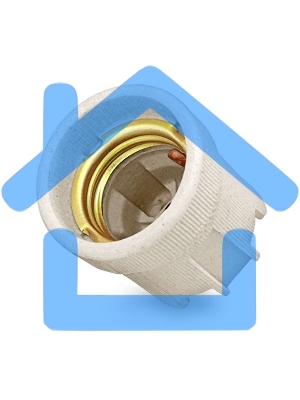 Патрон электрич. E27 керамич. подвесной 4А 250В с этикеткой UNIVersal 5565341