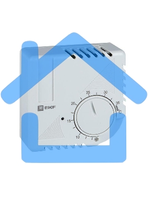 Термостат NO/NC (охлаждение/обогрев) накладной 16А 230В IP20 PROxima EKF thermo-no-nc-wall