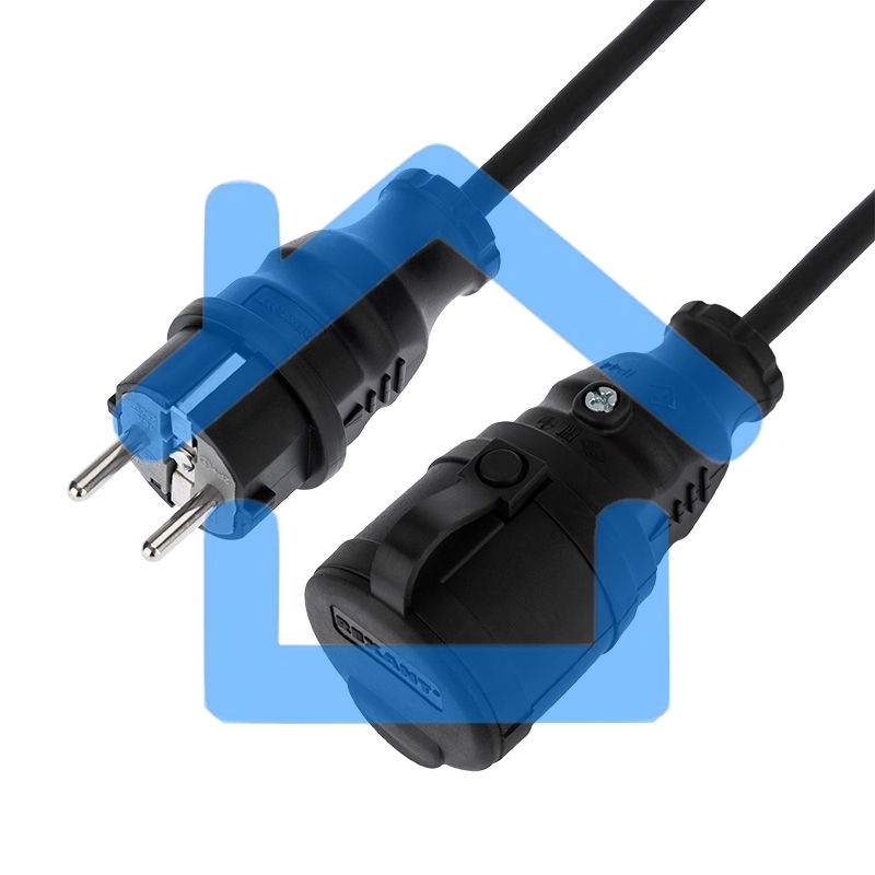 Удлинитель-шнур на рамке Rexant КГ 3х1.5, 20 м, морозостойкий, с/з, 16 А, 3500 Вт, IP44 (Сделано в России)