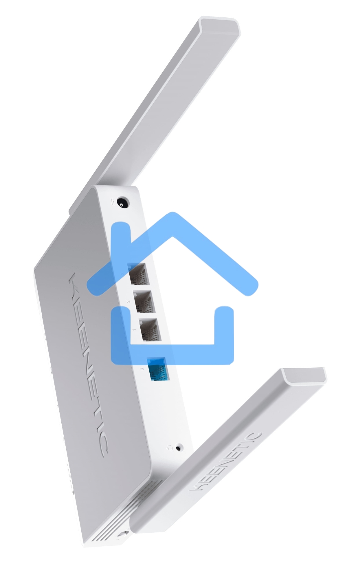 Роутер беспроводной Keenetic Air (KN-1613) с Mesh Wi-Fi 5 AC1200, 4-портовым Smart-коммутатором