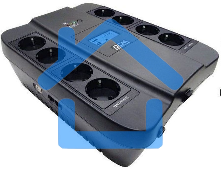 Источник бесперебойного питания Powercom Spider SPD-750U LCD 450Вт 750ВА черный