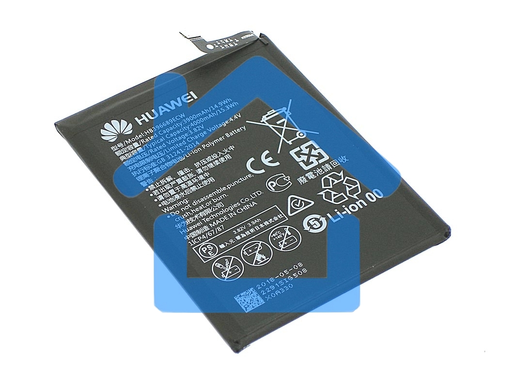 Аккумуляторная батарея для Huawei Enjoy 7 Plus 3900mAh 15.02Wh 3,85V (HB406689ECW)
