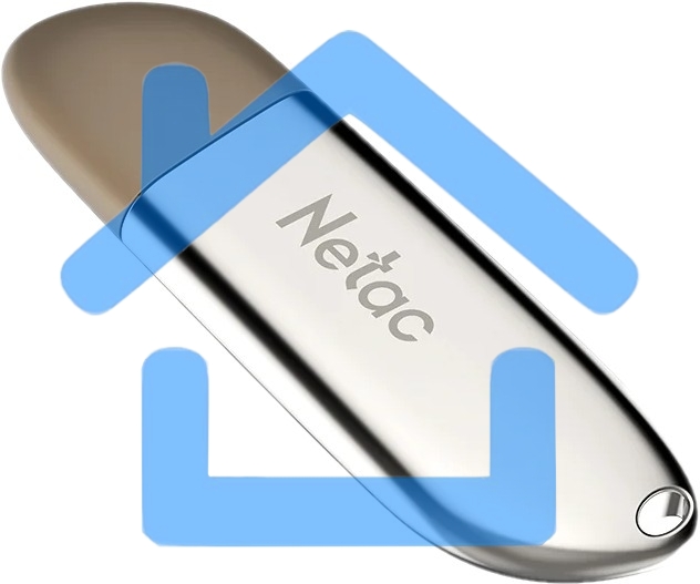 Флешка USB R/W Netac USB Drive U352 USB2.0 16Gb, retail version
