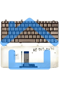 Клавиатура для ноутбука HP Pavilion DV3-1000 DV3z-1000 бронза с подсветкой