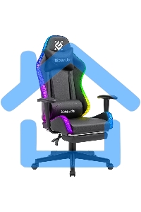 Кресло игровое Defender WATCHER черный