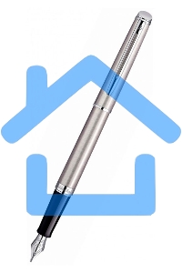 Ручка перьевая Waterman Hemisphere (CWS0920410) Steel CT F сталь нержавеющая, подарочная коробка