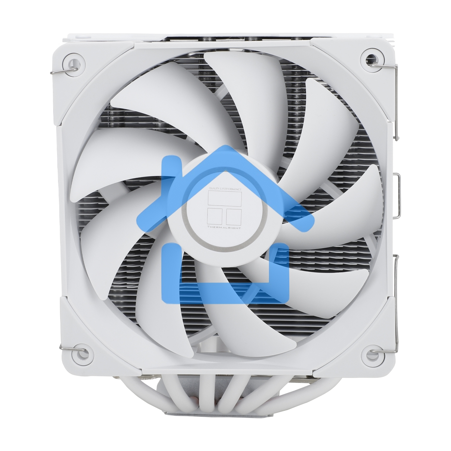 Кулер для процессора Thermalright Peerless Assassin 120 белый (4-pin PWM, 157мм, Ni/CU, 6x6мм, 2x120мм, 66.17CFM, 25.6dBA, 1550RPM, S: 1700, 1200, 20XX, 115X, AM5, AM4)