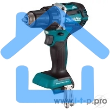 Дрель ак б\щет Makita DDF484Z,18В,Li-ion,БЗП-13мм,0-500\0-2000об\м,54\30Нм,1.5кг,кор,б\акк и з\у,XPT