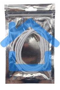 Аудиокабель Rexant 3,5 мм штекер-штекер 1 м белый