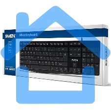 Клавиатура Sven KB-S305 черная USB